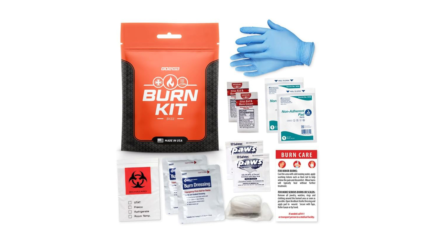 Go2Kits Emergency Burn Kit