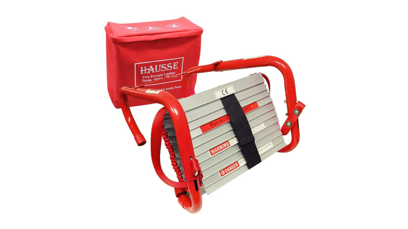 Hausse Retractable 3 Story Fire Escape Ladder