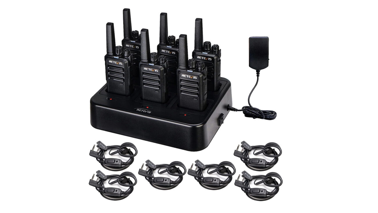 Retevis RT68 Walkie Talkies with Earpiece