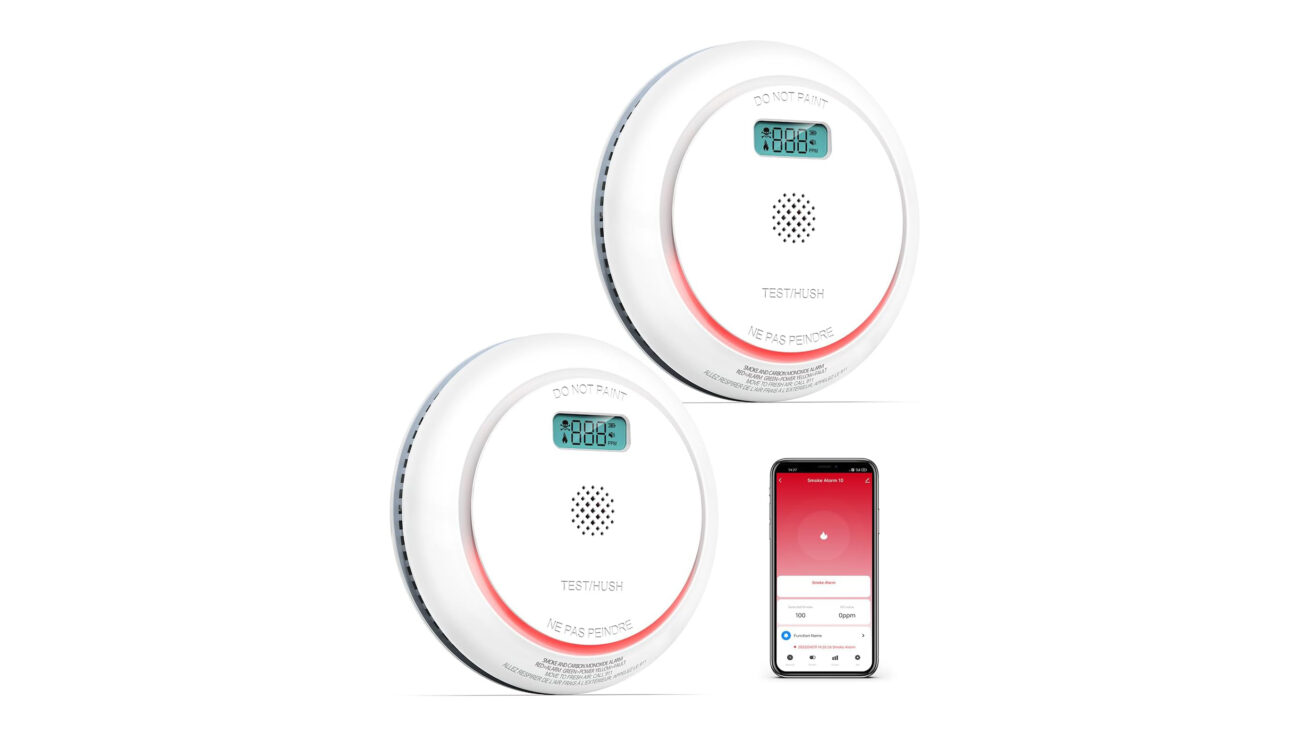 SITERWELL Smoke and Carbon Monoxide Detector