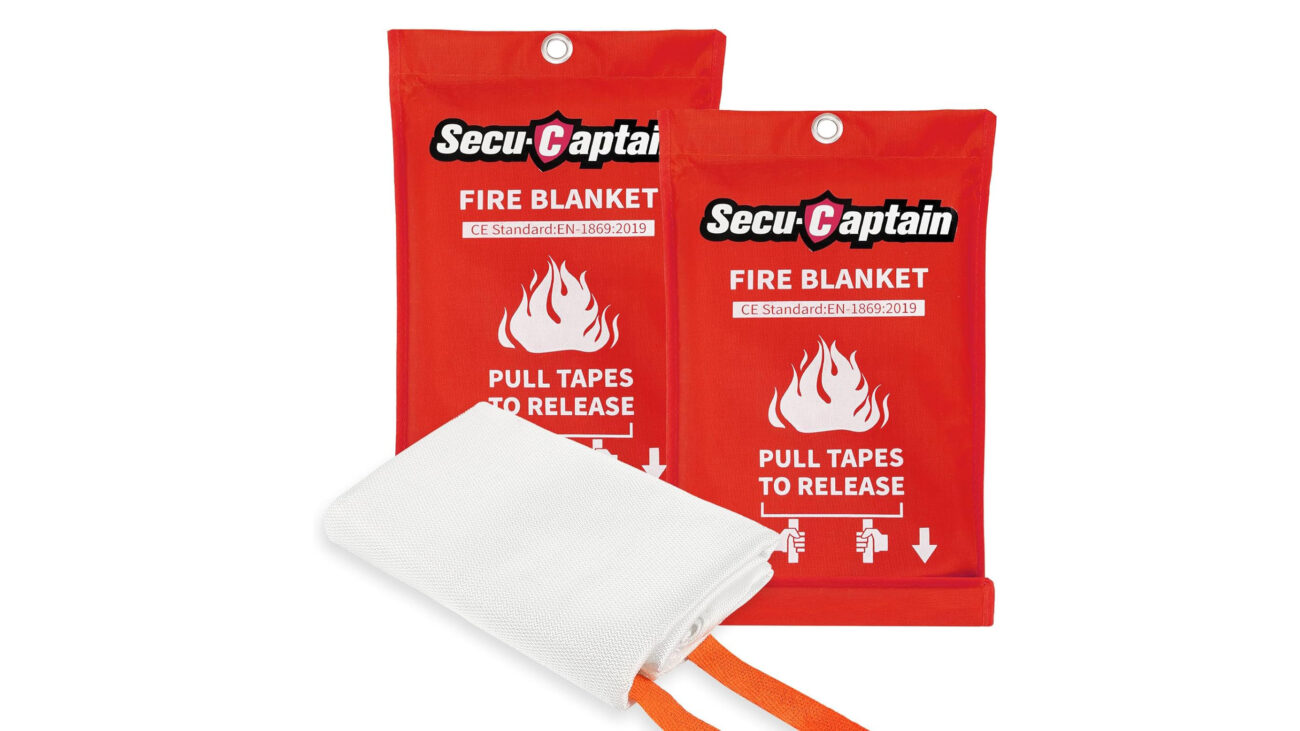 SecuCaptain Emergency Fire Blanket for Kitchen