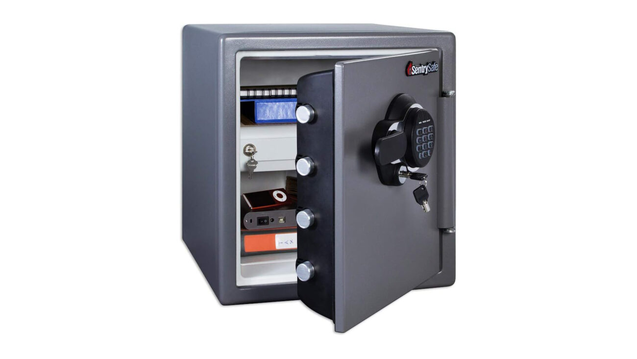 SentrySafe Waterproof And Fireproof Alloy Steel Digital Safe Box