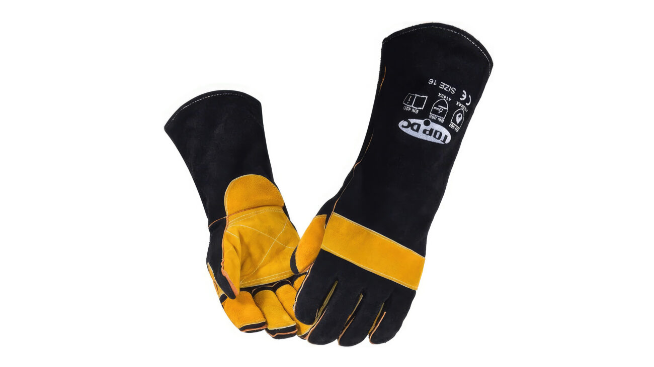 TOPDC Welding Gloves 16 Inches ggpxl standard scale 2 00x