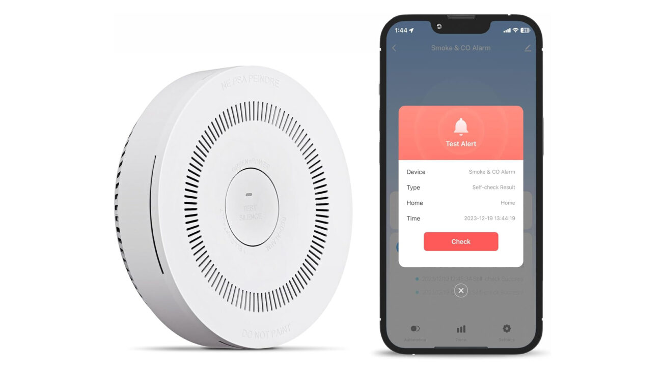 TREATLIFE Smart WiFi Smoke Carbon Monoxide Detector