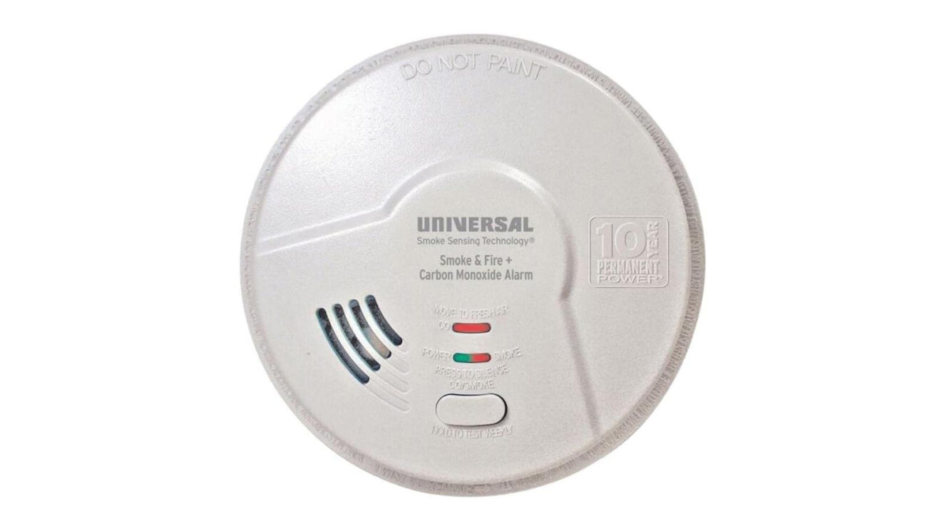 Universal Security Tamper Proof 3 in 1 Fire Alarm